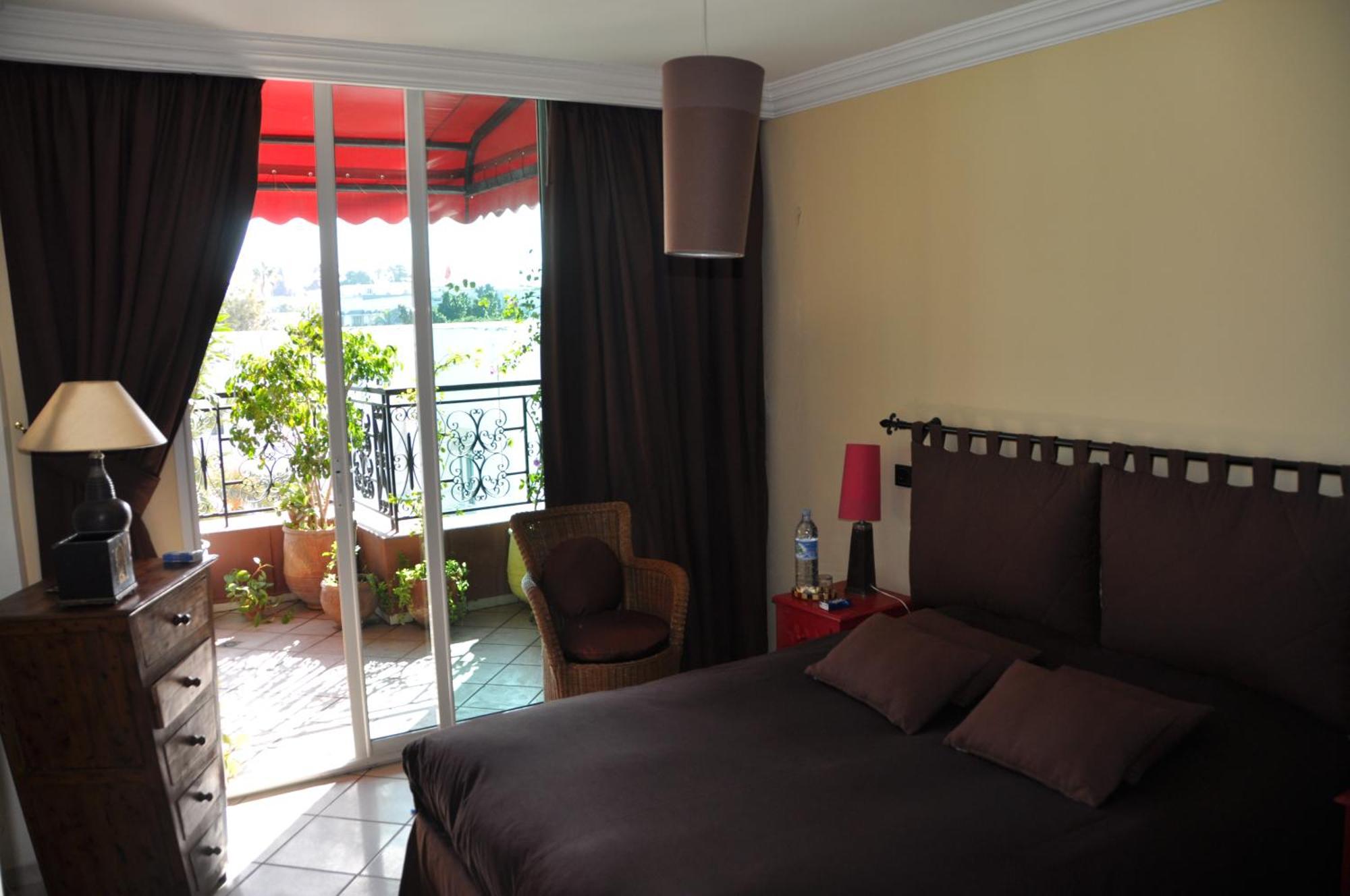 Appartement Agreable Avec 2 Tres Belles Terrasses Au Coeur De Rabat Eksteriør bilde