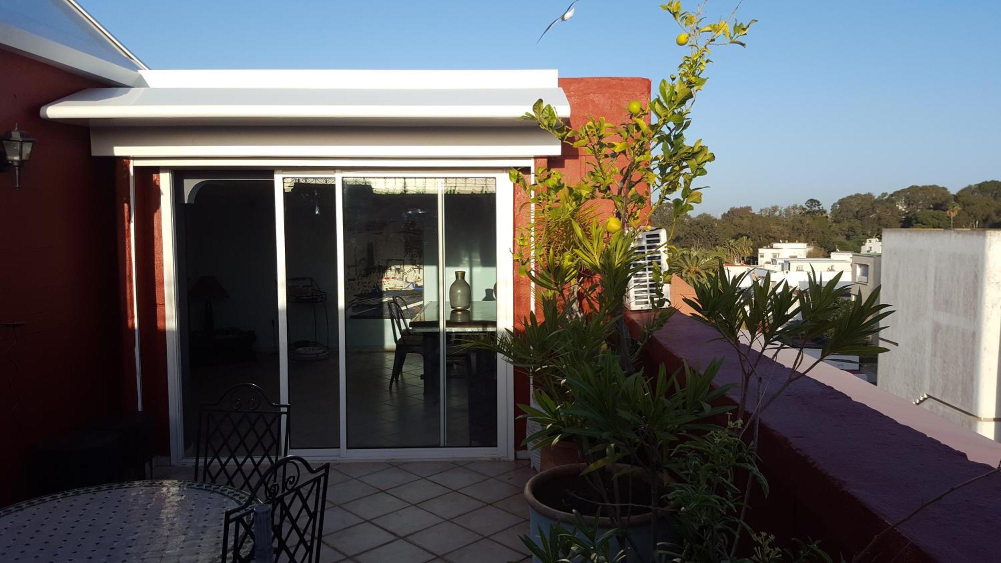 Appartement Agreable Avec 2 Tres Belles Terrasses Au Coeur De Rabat Eksteriør bilde